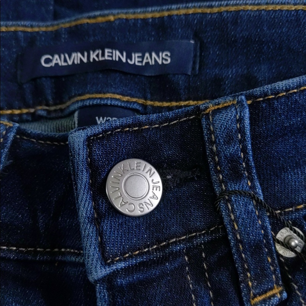Calvin Klein Jeans Mid Rise Skinny Ankle Jeans - Picture 5 of 15